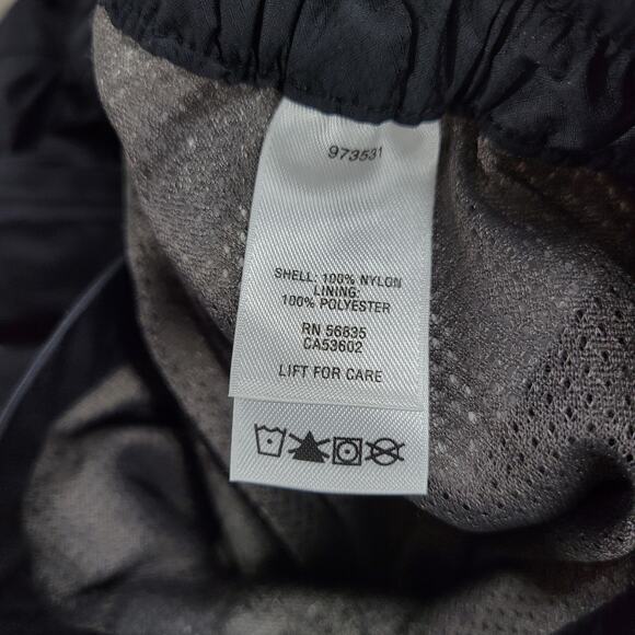 Cabelas Mens Rain Pants XL Black Lightweight Nylon Packable Outdoor Trail Hiking - Picture 11 of 12